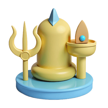 3D Rendered Icon of a Religious Symbol png