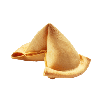 fortune cookie isolate on transparency background png