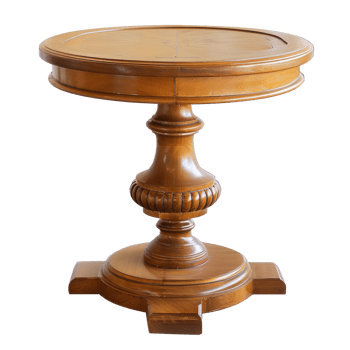 Accent Table isolate on transparency background png