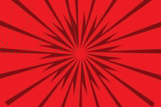 Red Abstract Background With Radiant Sunburst Pattern vector