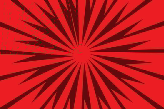 red and black rays retro sunburst background geometric abstract design glow effect circus style comic simply ray decoration fantasy vector
