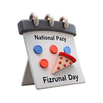 Celebrate National Pizza Day with a Delicious Slice png