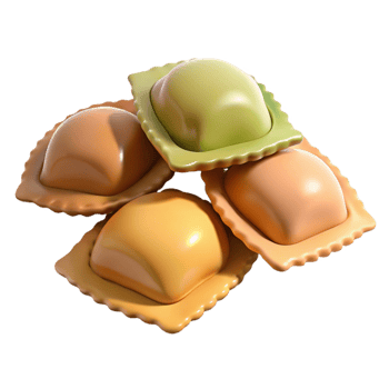 Ravioli A Colorful and Delicious Italian Dish png