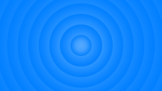 Repeating circle pattern background with gradient of one color vector