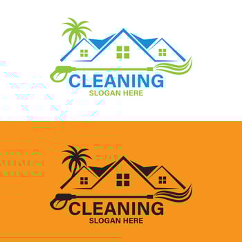 professional cleaning company pressure washing, power washing, home cleaning, up recreate, business, product modern simple unique company logo vector