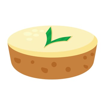 Kue apem clip art image vector