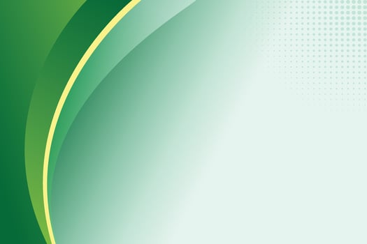 Green background design with shape vector