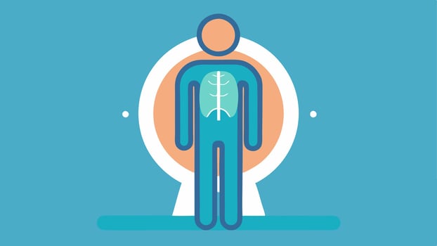 These descriptions can be used to create simple and clear illustrations related to fullbody MRI and medical imaging.. vector