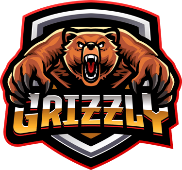 Grizzly esport mascot png