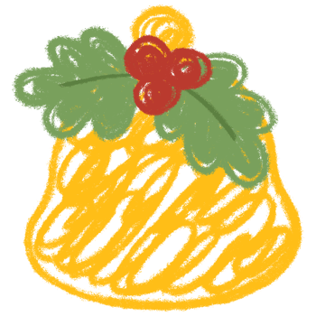 Gold Christmas bell png