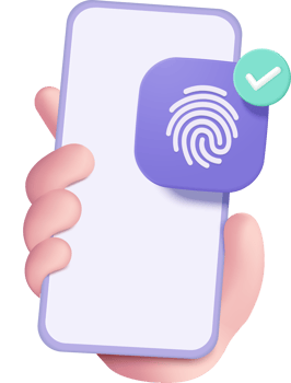 Fingerprint scanner icon png