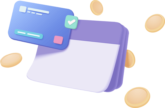 Money icon with credit card and money png