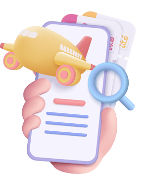 Airline ticket booking app icon png