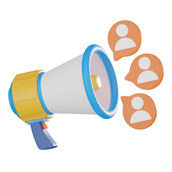 3D Affiliate Marketing Icon, Digital Promotion and Business Strategy Render png