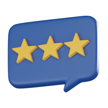 3D Feedback Icon, Customer Review and Interaction Render for Business png