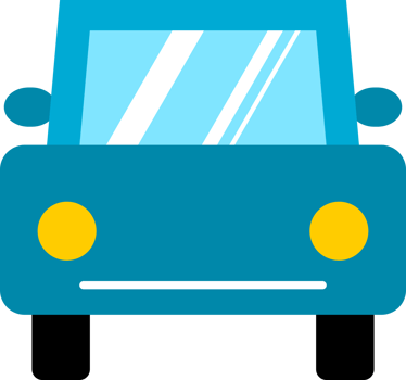 Car doodle icon png