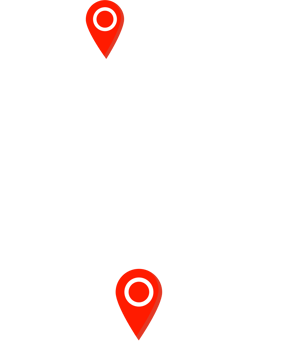 A map with a red pin pointing to a location png