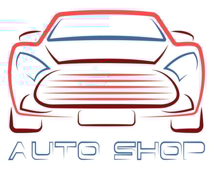 car logo for your business or company illustration vector