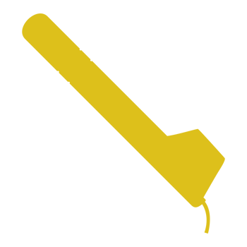 'Canting' Silhouette, Canting is a pen-like tool used to apply liquid hot wax in the batik-making process in Indonesia, more precisely 'batik tulis' or hand-drawn batik. Batik is from Indonesia. Gold png
