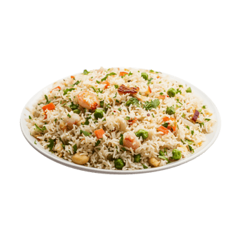 Organic Kabuli Pulao Isolated on a Transparent Background Healthy Eating png