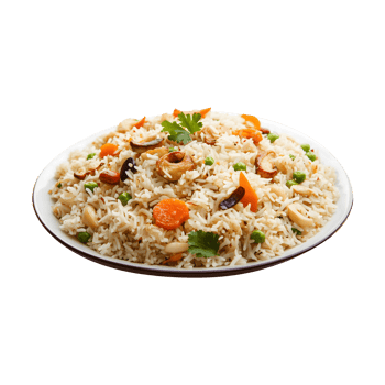 Kabuli Pulao Perfection Isolated on a Transparent Background An Inviting Dish png