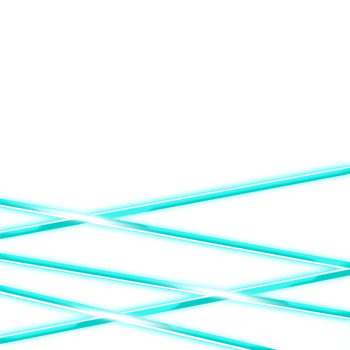 Blue Neon Light Lines Burst png
