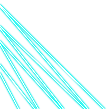 Blue Neon Lines with Light Glow png