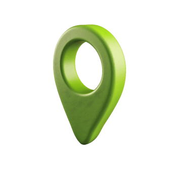 3D Pin Render for Delivery Location Illustration png