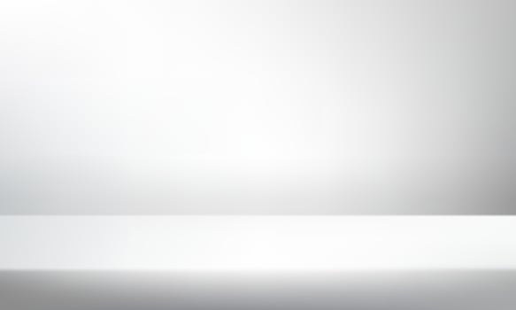 Empty Gray studio background. Abstract gradient White and gray. Space for selling products on the website. Background 3d. illustration. vector