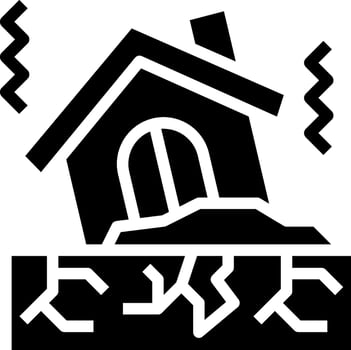 A house with a sign that says house and a house with a sign that says vector