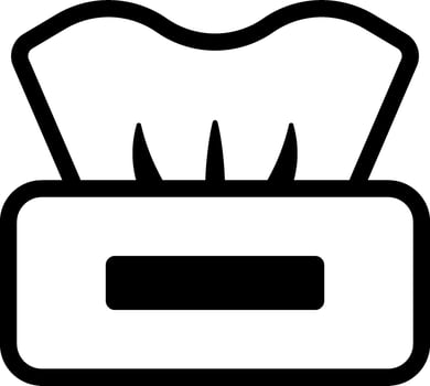 A black and white image of a toothbrush vector