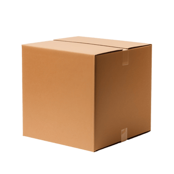 Cardboard Box isolated on transparent background png