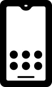 Cell phone icon free download vector