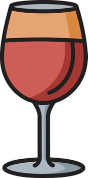 wine glass icon illustration design vector