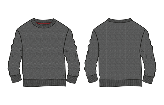 Sweatshirt mockup template png