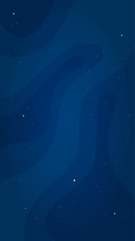 Abstract deep space background illustration. Comic style starry deep space wallpaper on vertical blue color background for astrology graphic concept or futuristic children space game. vector