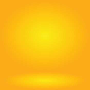 Bright Yellow Spotlight Background vector