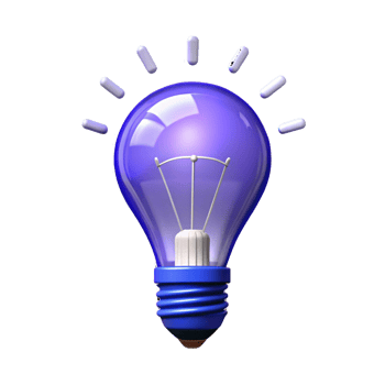 Classic Light Bulb Icon Isolated png