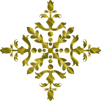 gold tree with leaves png