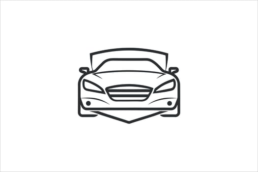 car logo silhouette vector