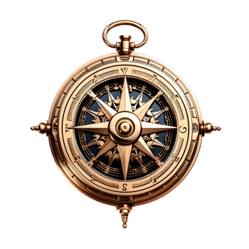compass isolated on transparent background png