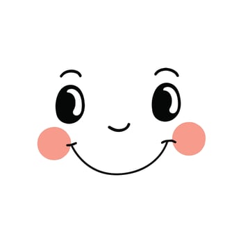 Top Comic Eye and Facial Expressions Illustration vector