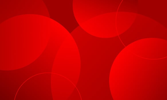 abstract red circle background vector