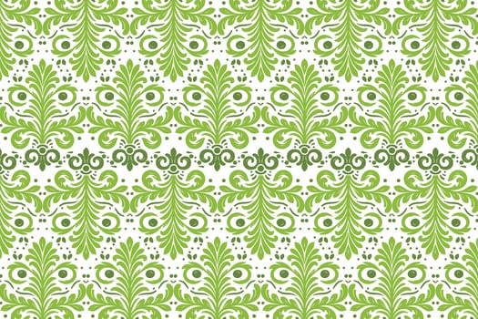 Abstract Floral Seamless Pattern with Daisy, Paisley, and Botanical Motifs for Fashion, Textile, and Wallpaper Designs vector