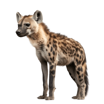 Hyena side profile view png