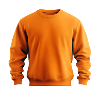 Cozy Orange sweatshirt png