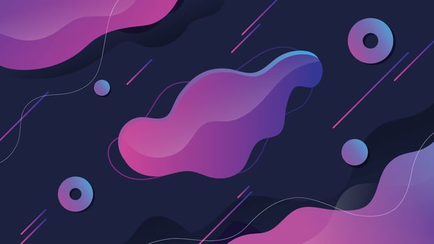 Abstract background with purple and blue liquid vector