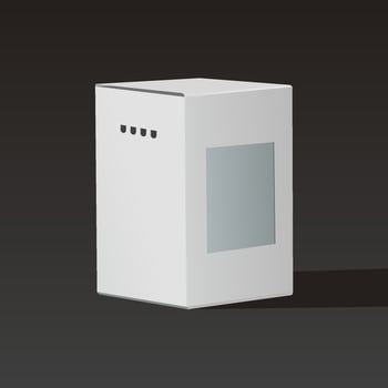 illustration of empty ballot box in indonesia elections vector