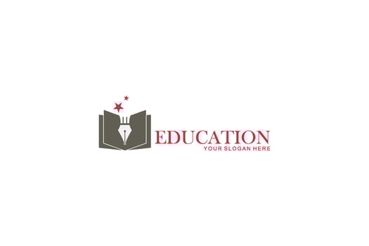 Inspirational Education Logo Template for Student Success vector