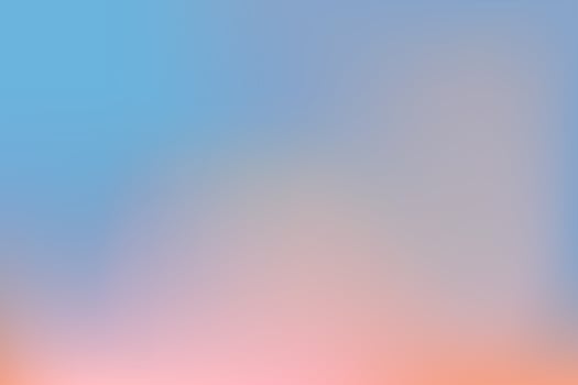 Nude soft sky abstract neutral gradient background. Fluffy cloud vibrant pastel sunset. Blurred light and pale backdrop. vector
